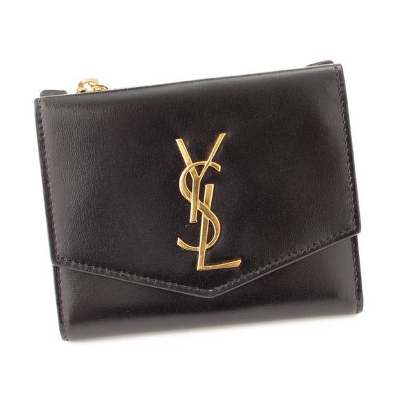 Saint Laurent Wallet Black Bifold Mini - Picture 1 of 9
